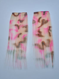 Pink Brown Camouflage Extensions-Tomihiro Kono-APOC STORE