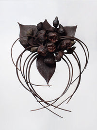 Set of Two Bat Flower Earrings-Baggira-APOC STORE