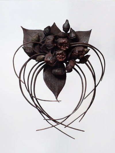 Set of Two Bat Flower Earrings-Baggira-APOC STORE