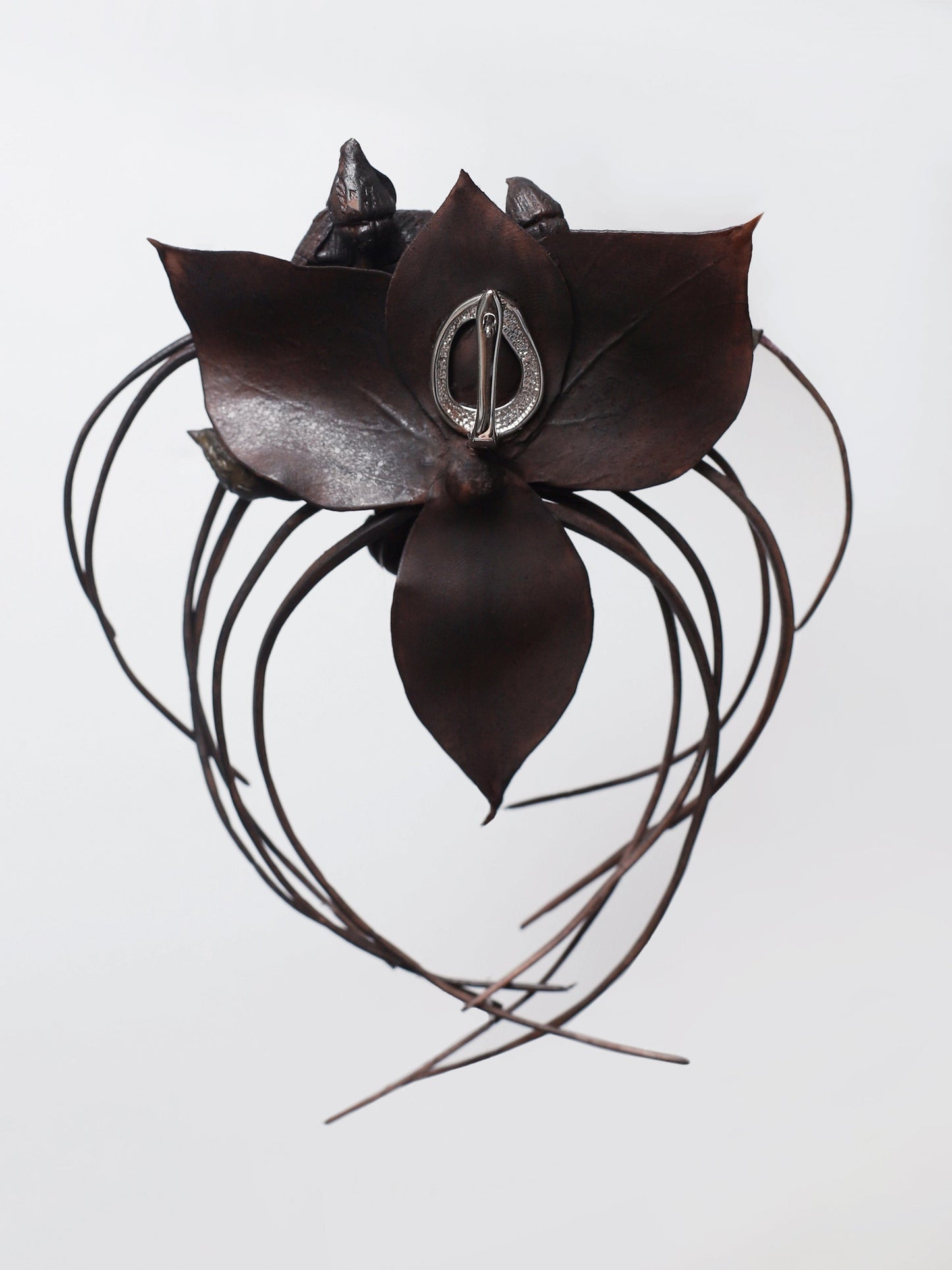 Set of Two Bat Flower Earrings-Baggira-APOC STORE