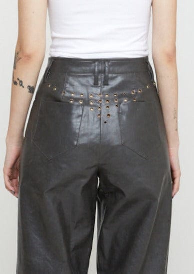 Eyelet Bikini Pants Dark Grey-Nibgnus-APOC STORE