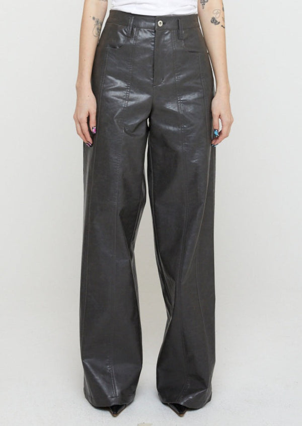 Eyelet Bikini Pants Dark Grey-Nibgnus-APOC STORE