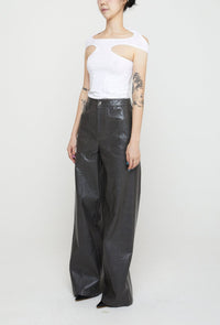 Eyelet Bikini Pants Dark Grey-Nibgnus-APOC STORE