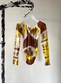 Hand Dyed Bodysuit Multicolour-Celia Calderón Asensio-APOC STORE