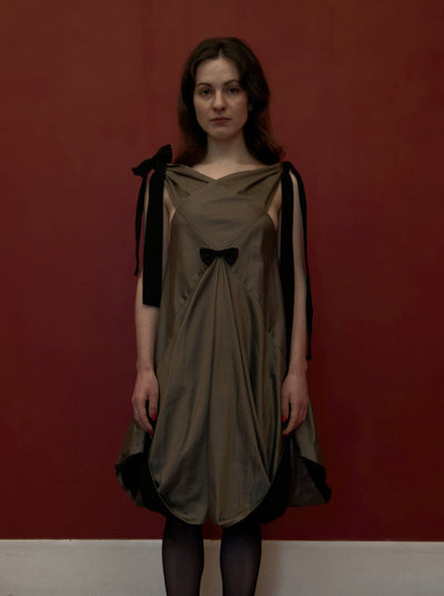 Bow Dress-Polyhedron-APOC STORE
