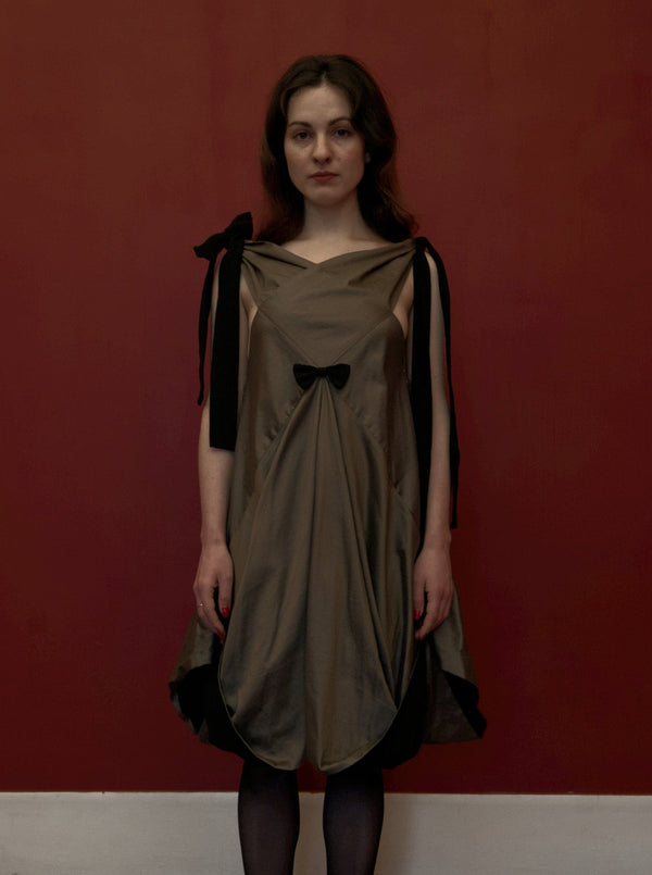 Bow Dress-Polyhedron-APOC STORE