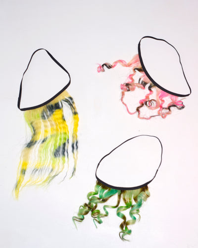 Camouflage Chelsea Wig Yellow Green-Tomihiro Kono-APOC STORE