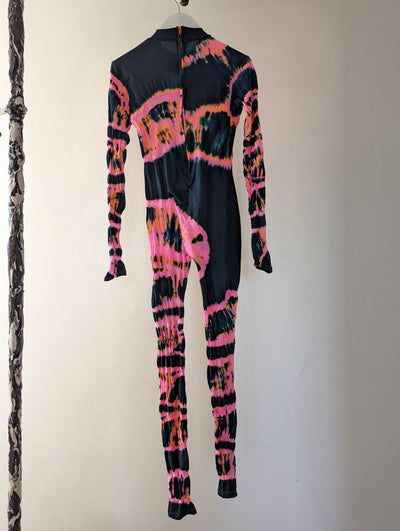 Hand Dyed Catsuit Multicolour-Celia Calderón Asensio-APOC STORE