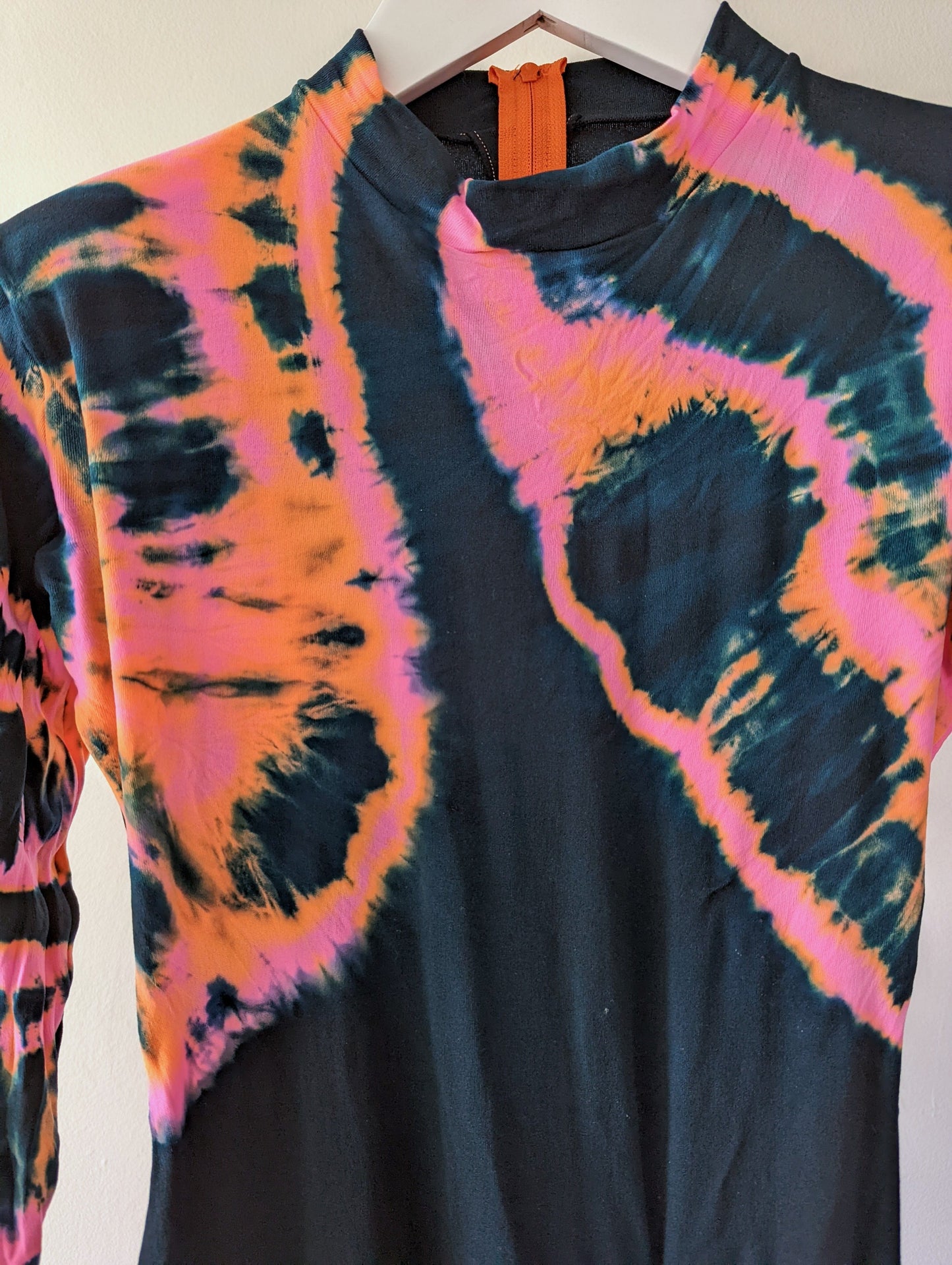 Hand Dyed Catsuit Multicolour-Celia Calderón Asensio-APOC STORE
