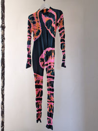 Hand Dyed Catsuit Multicolour-Celia Calderón Asensio-APOC STORE