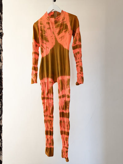 Hand Dyed Catsuit Multicolour-Celia Calderón Asensio-APOC STORE