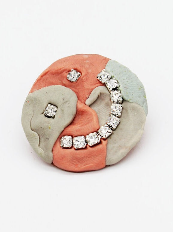 Stuck in my Teeth Brooch-Corrina Goutos-APOC STORE