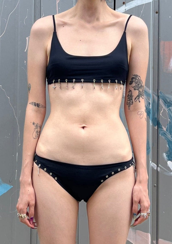 Charm Bikini Black-Nibgnus-APOC STORE