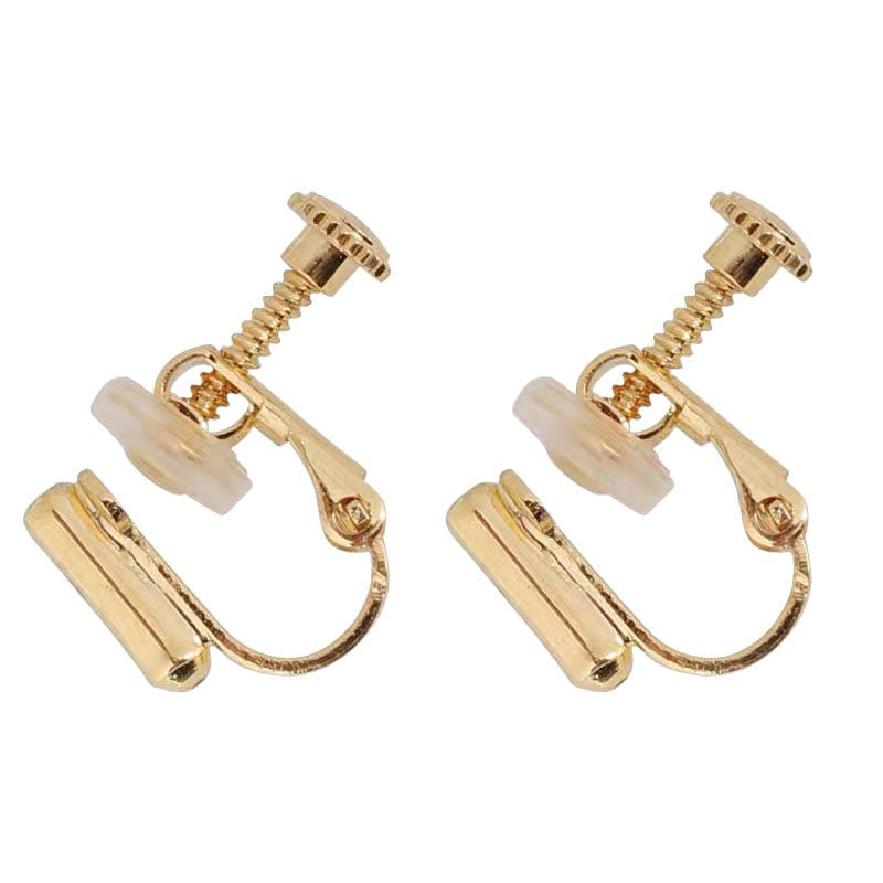 Brass Grass Lizard Earrings-Ancient Future-APOC STORE