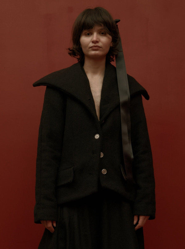 Collared Jacket-Polyhedron-APOC STORE