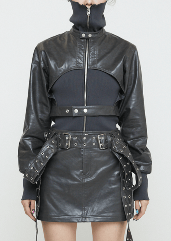 Combo Jacket Dark Grey-Nibgnus-APOC STORE