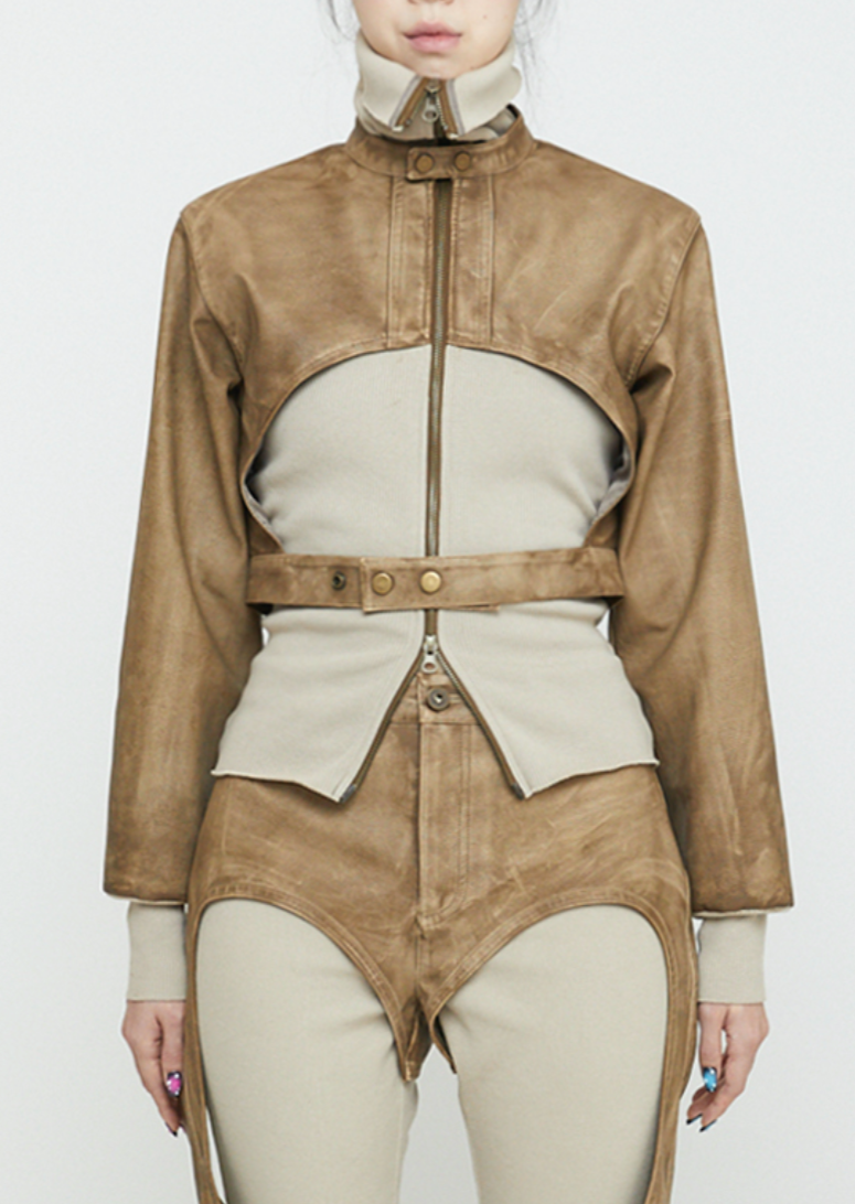 Combo Jacket Camel-Nibgnus-APOC STORE