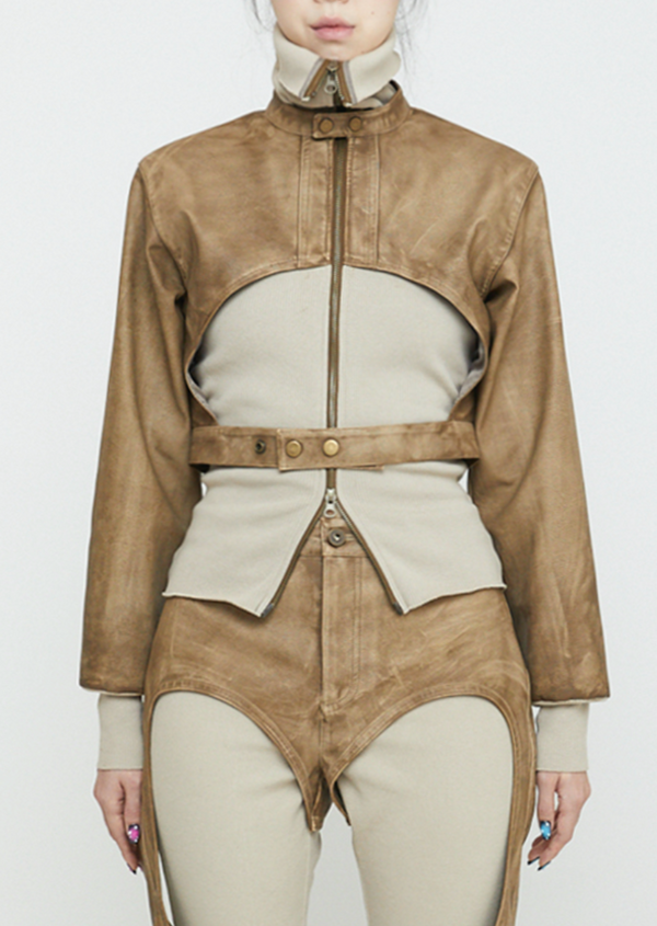 Combo Jacket Camel-Nibgnus-APOC STORE