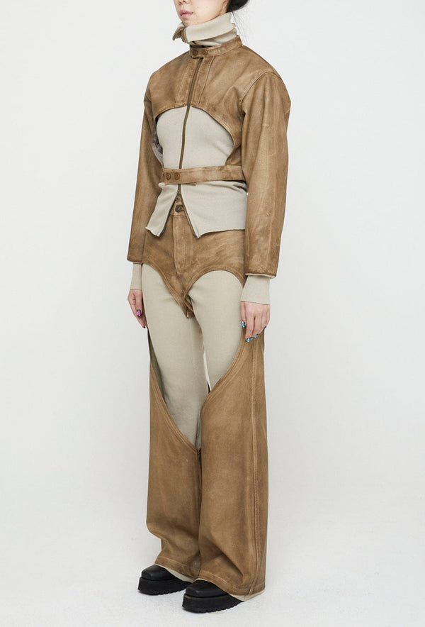 Combo Jacket Camel-Nibgnus-APOC STORE