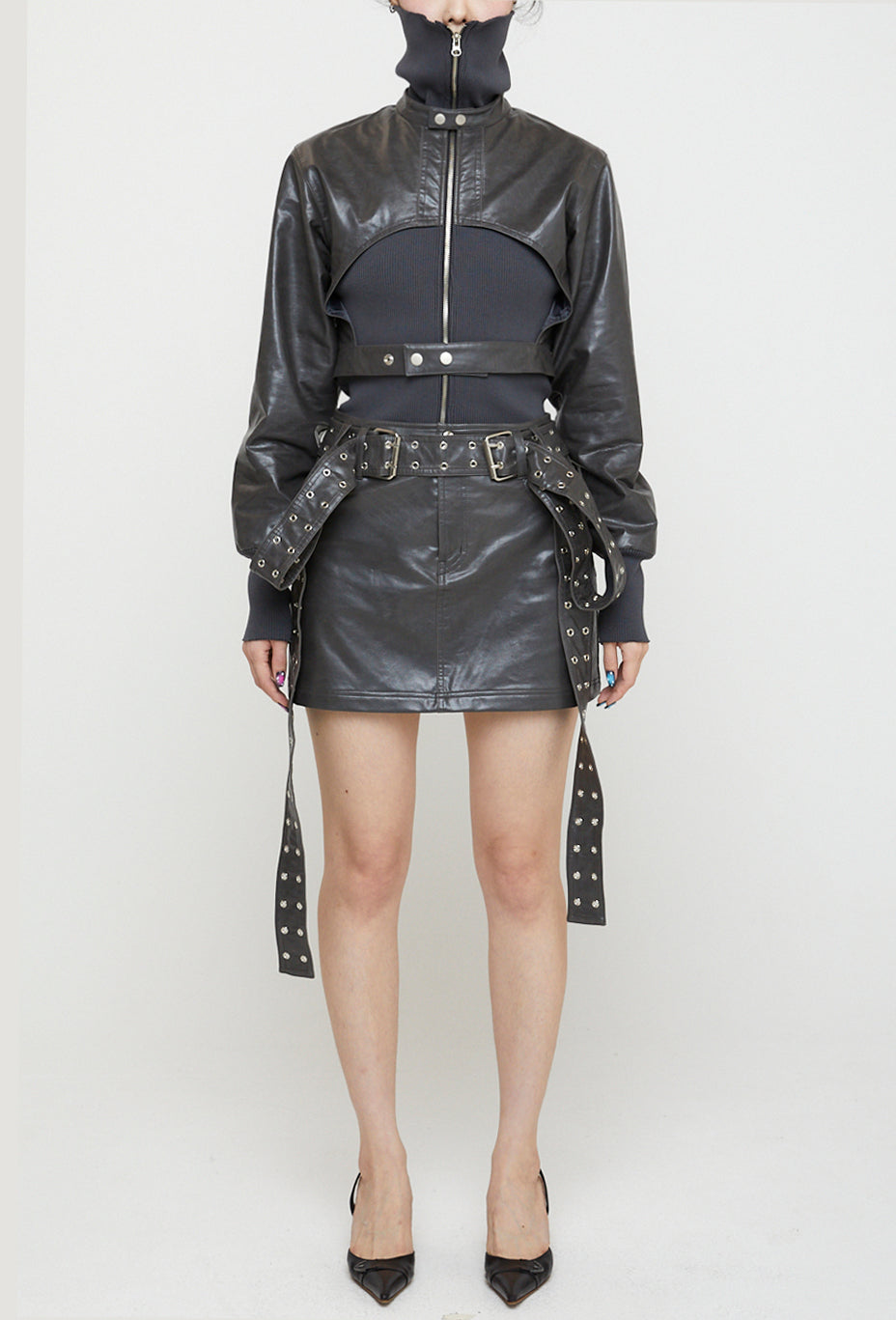 Combo Jacket Dark Grey-Nibgnus-APOC STORE