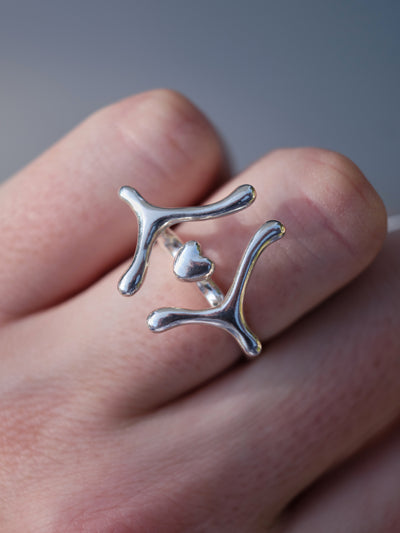 Cuirass Silver Ring-LOKI DOLOR-APOC STORE