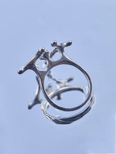 Cuirass Silver Ring-LOKI DOLOR-APOC STORE