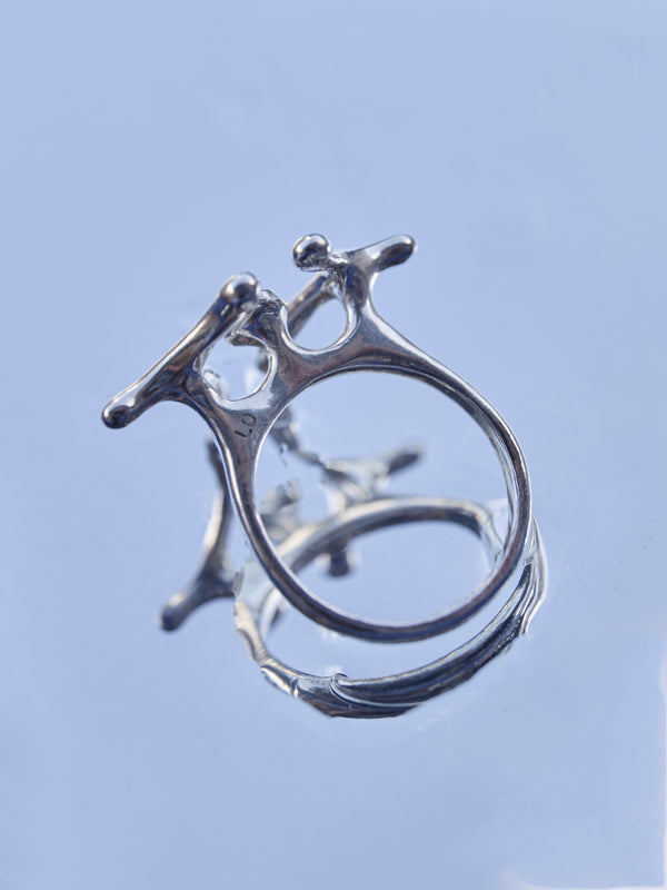 Cuirass Silver Ring-LOKI DOLOR-APOC STORE