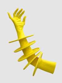 Cyber Yellow Discs Glove-Sun Woo-APOC STORE
