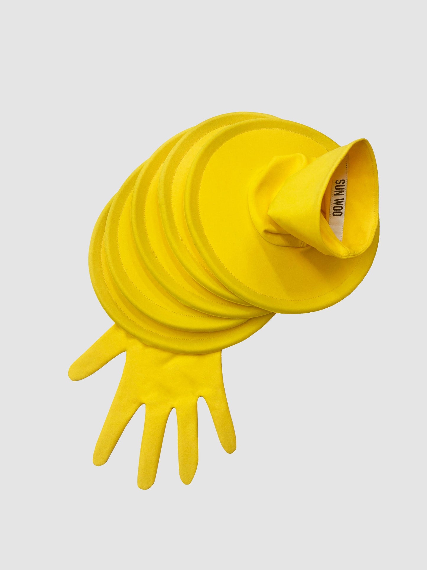 Cyber Yellow Discs Glove-Sun Woo-APOC STORE