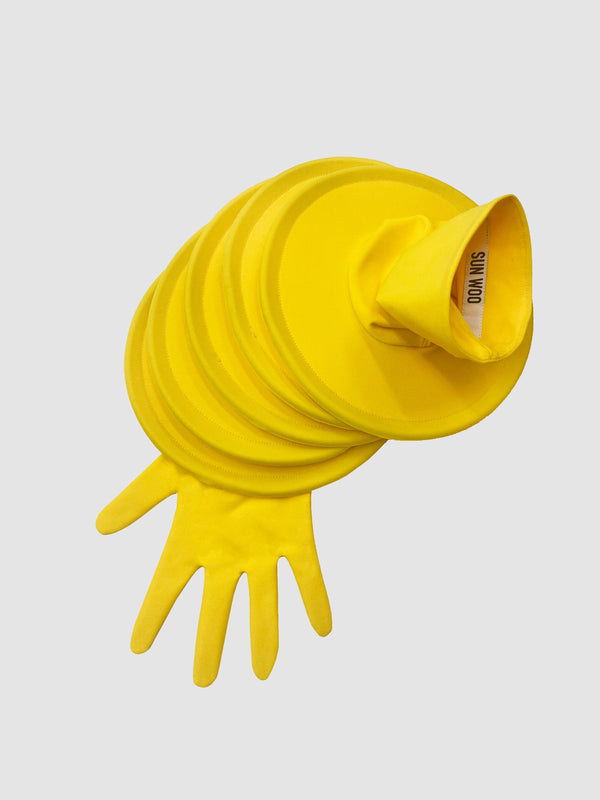 Cyber Yellow Discs Glove-Sun Woo-APOC STORE