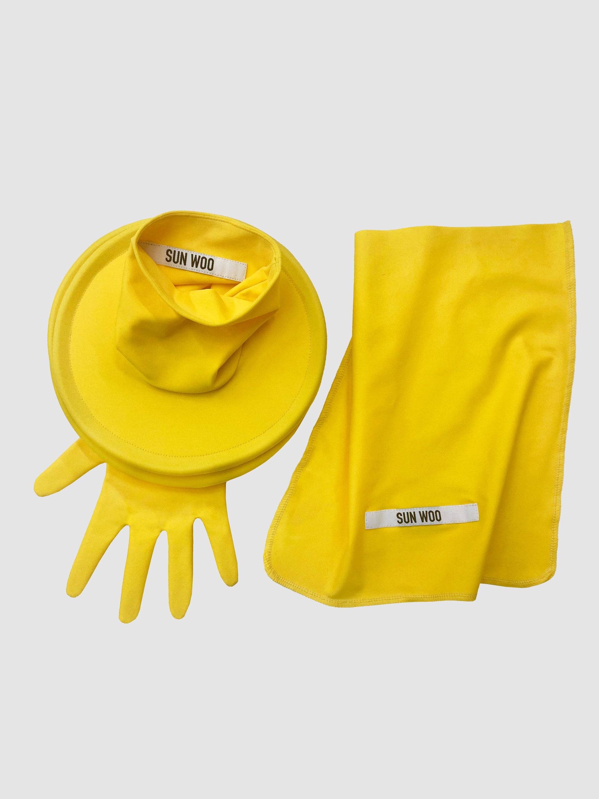 Cyber Yellow Discs Glove-Sun Woo-APOC STORE