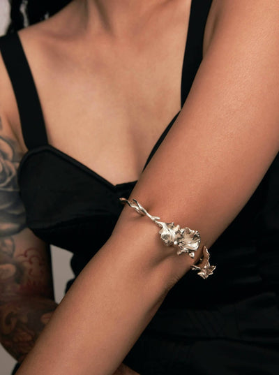 Silver Betta Fish Arm Piece-Ancient Future-APOC STORE