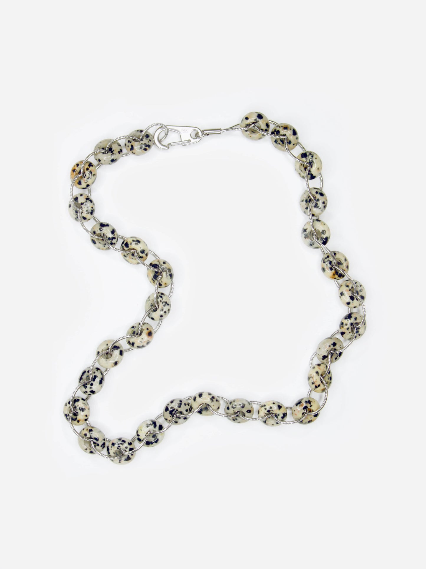 Dalmatian Jasper Necklace-Marland Backus-APOC STORE