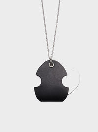 Mirror Pendant Black-D’heygere-APOC STORE