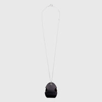Mirror Pendant Black-D’heygere-APOC STORE