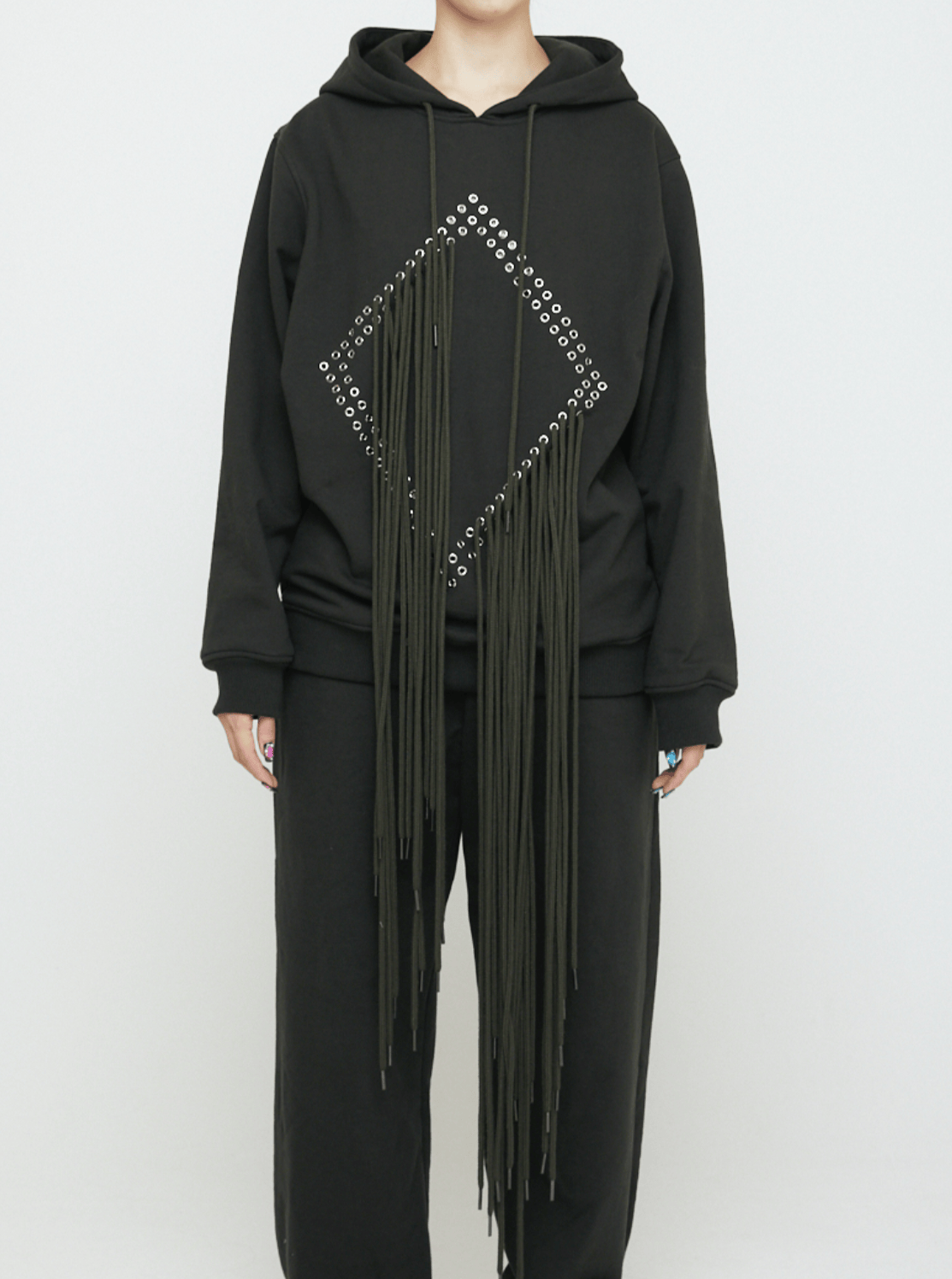 Dia Eyelet Hoodie-Nibgnus-APOC STORE