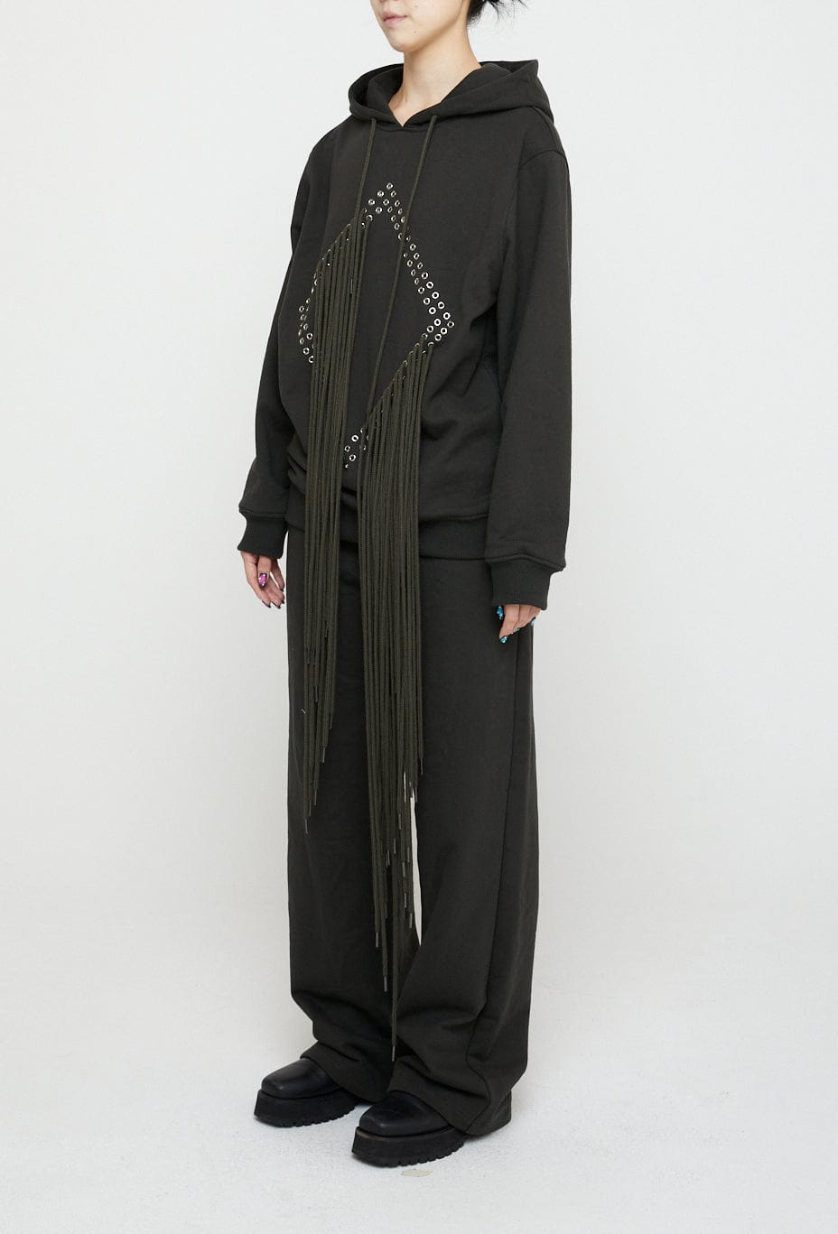 Dia Eyelet Hoodie-Nibgnus-APOC STORE