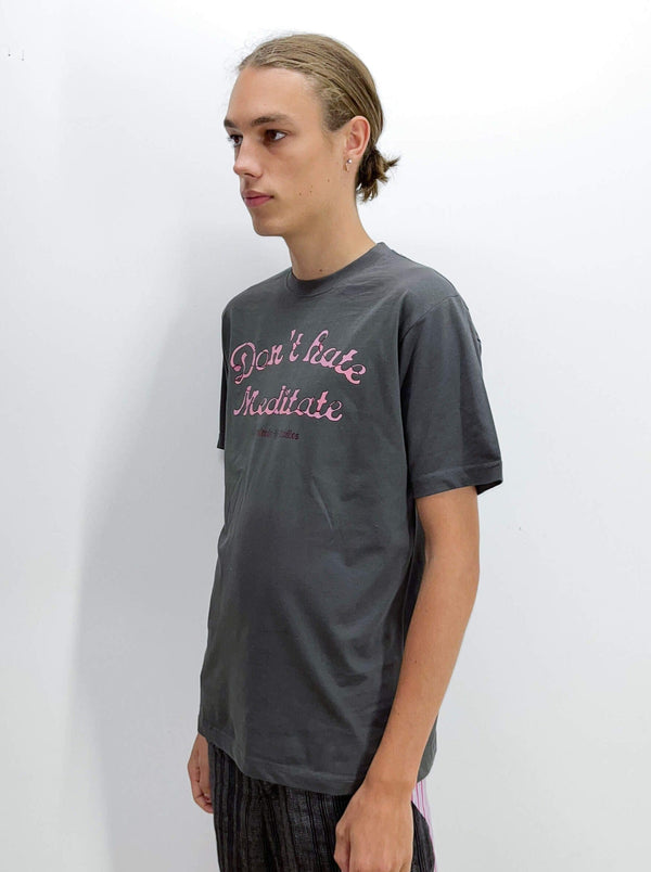 "Dont Hate Meditate" T-Shirt-Solitude Studios-APOC STORE