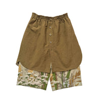 Double Layer Shorts-Polyhedron-APOC STORE