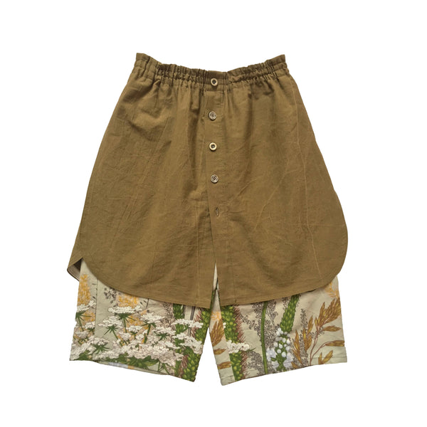 Double Layer Shorts-Polyhedron-APOC STORE