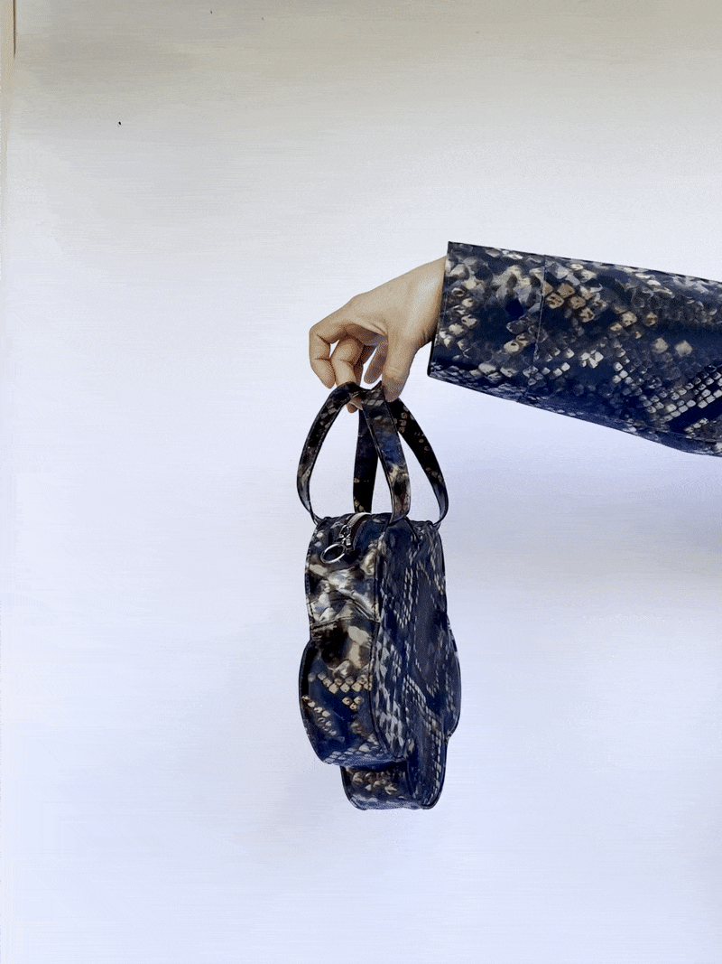 Colour Changing Python Flower Bag-Leeann Huang-APOC STORE