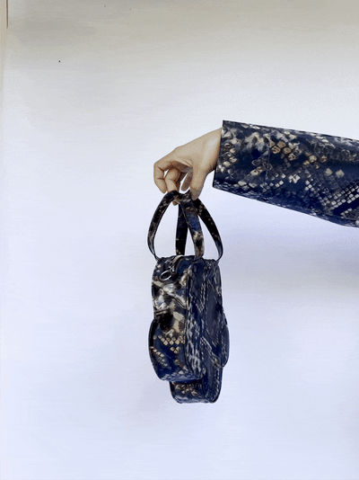 Colour Changing Python Flower Bag-Leeann Huang-APOC STORE