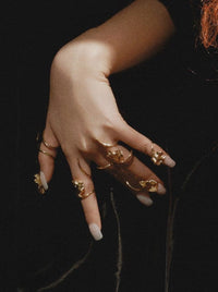 Brass Betta Fish Ring II-Ancient Future-APOC STORE