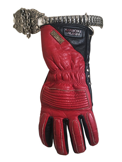 Red Silver Belt Handbag-phlegm-APOC STORE