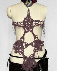 Four flowers crochet top-ssdslsns-APOC STORE