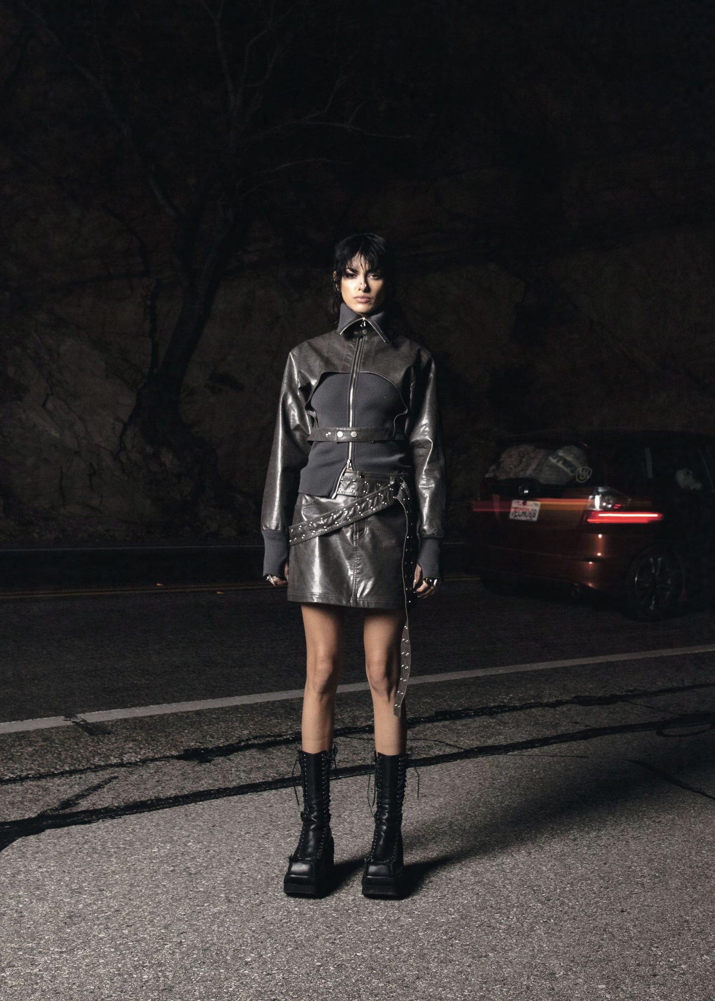 Combo Jacket Dark Grey-Nibgnus-APOC STORE