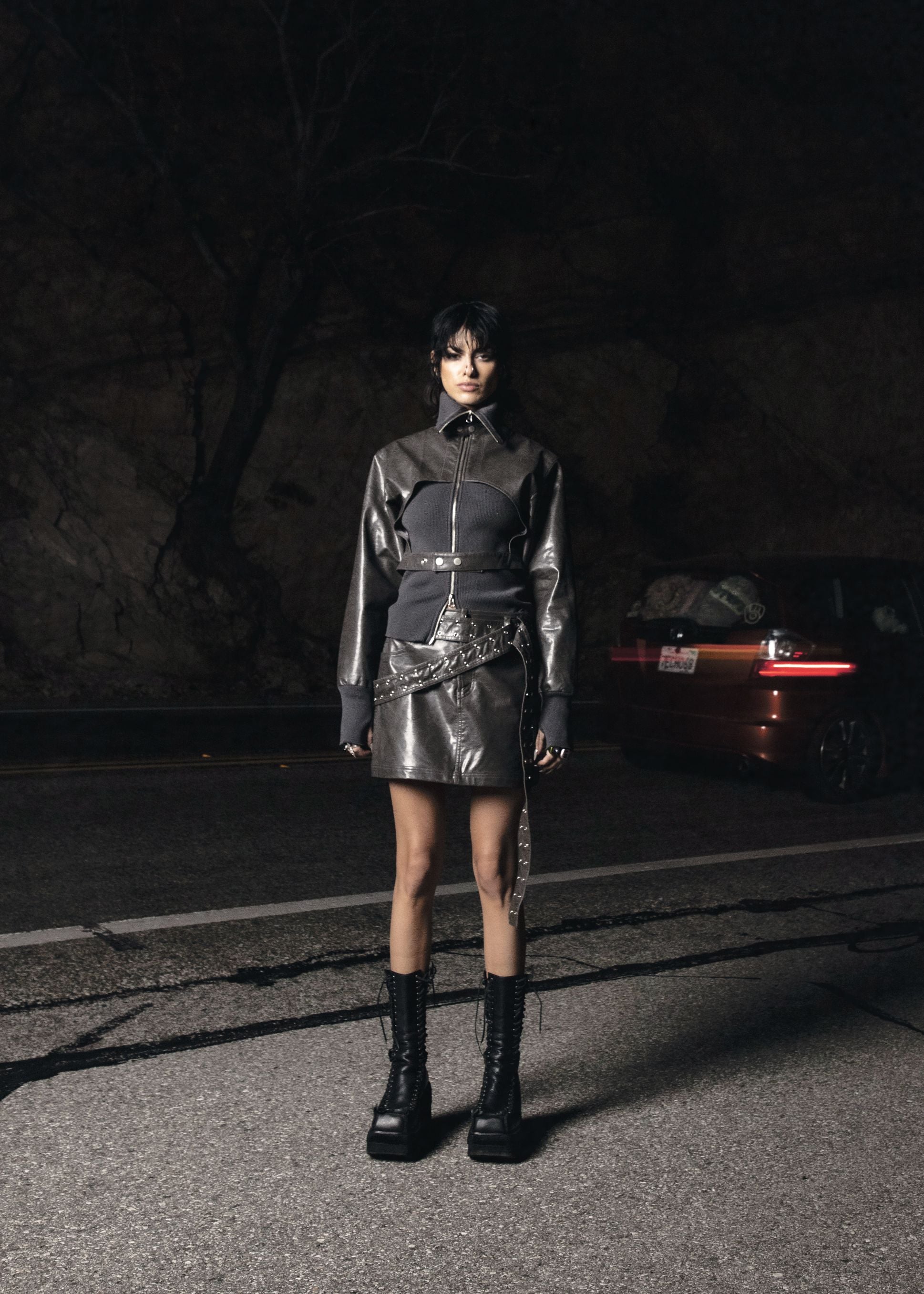 Combo Jacket Dark Grey-Nibgnus-APOC STORE