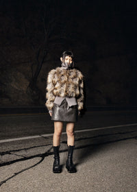 Shaved Fur Jacket-Nibgnus-APOC STORE