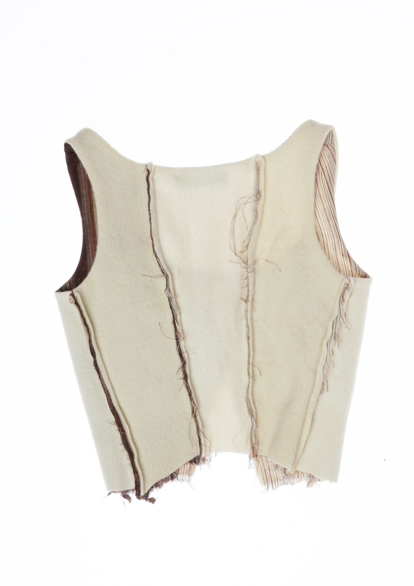 Felted Wool Corset-GARBAGE CORE-APOC STORE