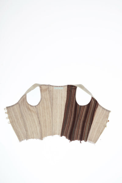 Felted Wool Corset-GARBAGE CORE-APOC STORE